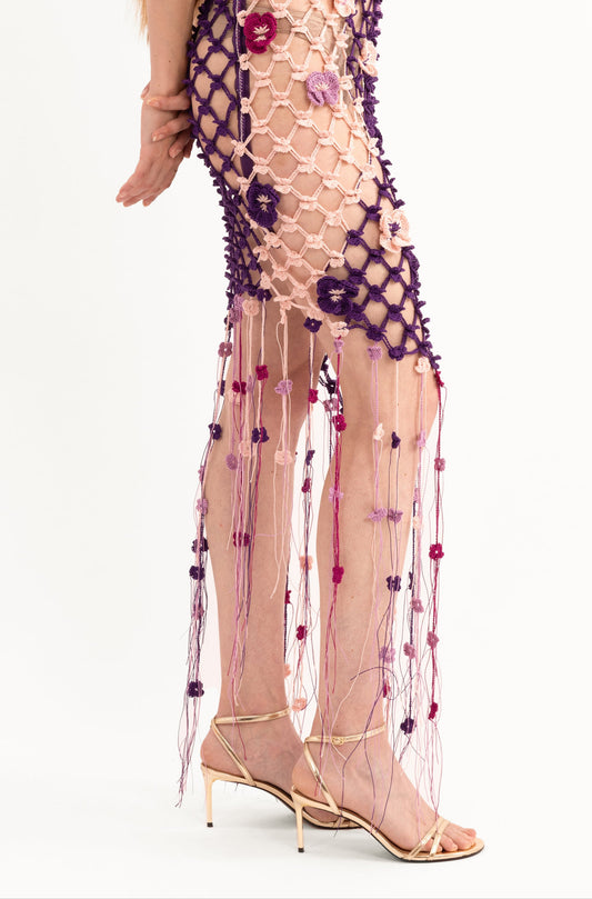 Crochet Pansy Dress